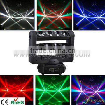 8x10w rgbw led moving head beam light XY unlimited rotating