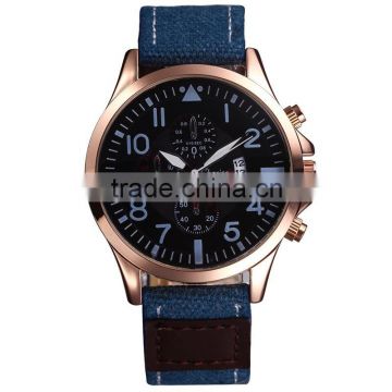 Chaxigo watches canvas leather military watches for mens army watches