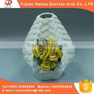 Chinese handmade porcelain craft vase