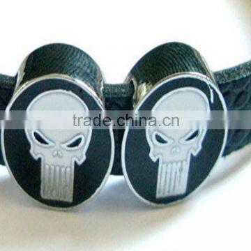 Evil Skull 8mm Slide Charms Cheap Beads For Jewellery Making Online