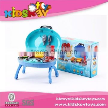 2015 Hot Sale Toy Big Kitchen Cook Set bbq tool kids bbq set toy