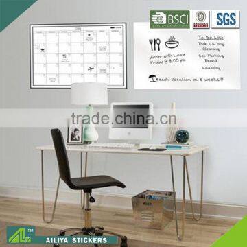 Most popular custom design decorative diy removable whiteboard