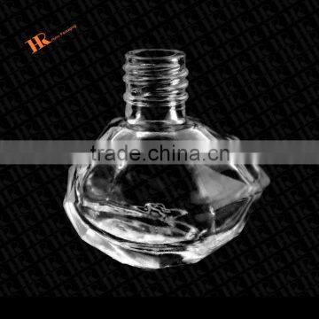 Unique Shape Duck Swan Shape Nail Polish Bottle Clear Flint Glass Bottle