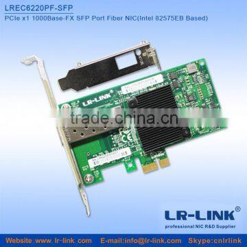 New Product 8 Discount Offer PCI Express x1 Gigabit Single SFP Fiber Port Network Card (Intel 82575EB Based)