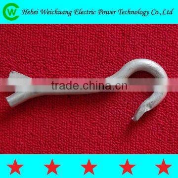 Forged Galvanized Ball End Hook Electrical Overhead Power Fitting Line Hardware photo-3