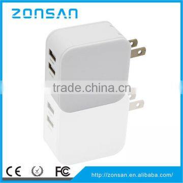 Wholesale Smart Charger 2-PORT USB Charger Wall Charger