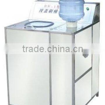 5 gallon bottle decapping and brushing machine