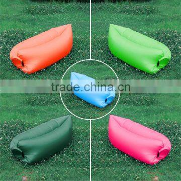 Rapid inflatable banana bag air bed made in China