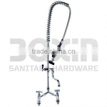 8" Ceters Wall-mounted Prerinse With Add-on Faucet