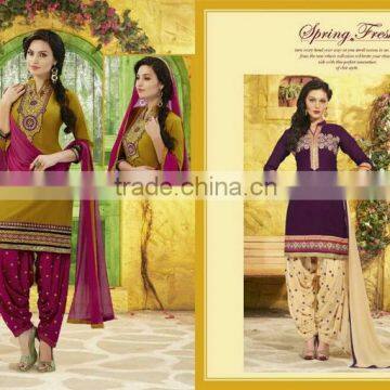 EXCLUSIVELY COTTON PATIYALA SUIT