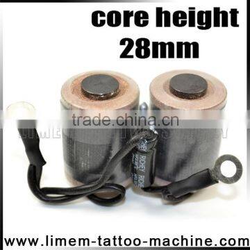 tattoo machine high quality coils carton steel core 10 wraps coils coil height 28 mm