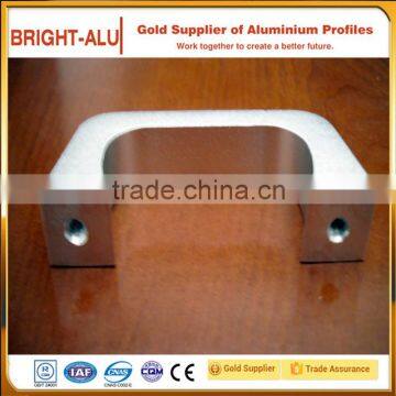 Aluminum alloy material and decorative furniture handle knob type aluminum handle for refrigerator and bedroom handles and knobs