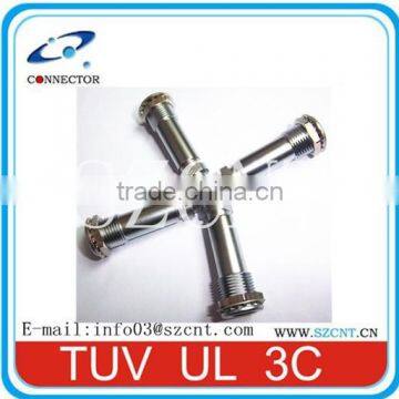 Metal Coaxial 1 pin metal Connector used in automobile machine