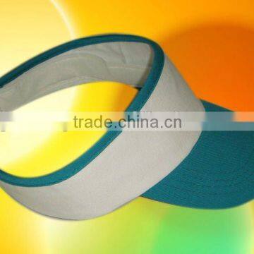 Custom promotional cheap sun visor cap