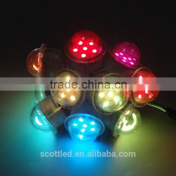 Matrix 35mm led dot lighting with 6leds 5050 rgb