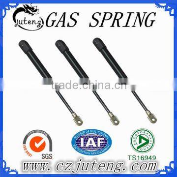 Piston gas spring for machine in good extension and torsion