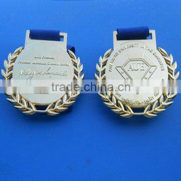 UAE gold plating medal metal