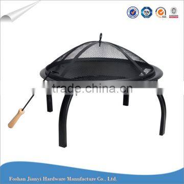 Round Outdoor Fire Place Folding Garden Treasure Fire Pit Burner