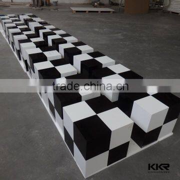 Custom Made Waiting Bench in Commercial Mall Stone Bench photo-2