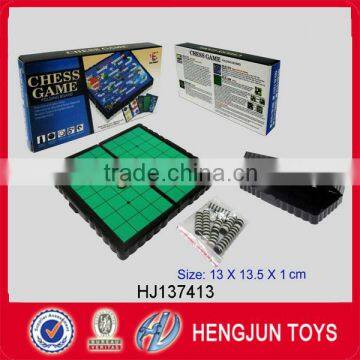 Hot sale intelligent folding magnetic flip chess game toy