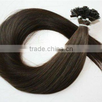 100% virgin remy human hair flat tip hair extension