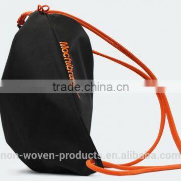 Hot fashion drawstring hiking travel drawstring backpack bag