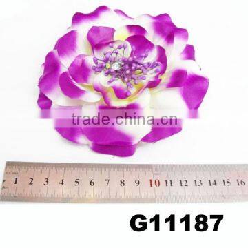 decoration fabric flower brooch can used as hair flower clip hairband