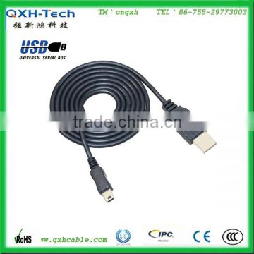 usb connector solder type black molding USB connector custom usb connector