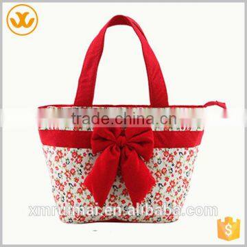 New design fancy good quality cotton baby mummy travel handbag brands