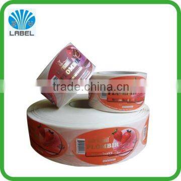 New product factory price with high quality vinyl sticker for food