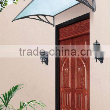 transparent plastic polycarbonate awning