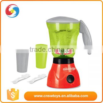 Wholesale promotion colorful plastic fruit juice machine pretend play toys