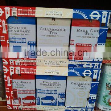 3 Flavor Tea Bag Boxes(English Breakfast)