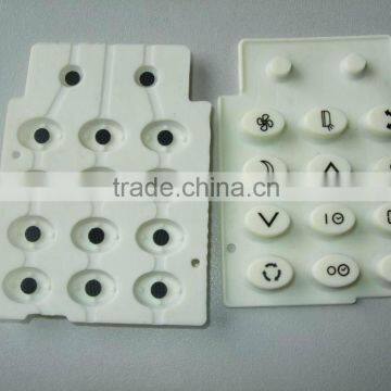 silicone rubber keypad for car, silicone keypad for telephone