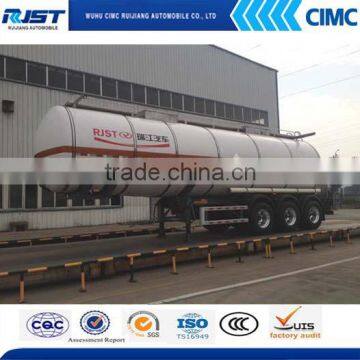 CIMC3-AXLES 31.5m3 Chemical Liquid Semi-trailer