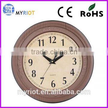 Art Decor Plastic Antique 17 Inch Wall Clock