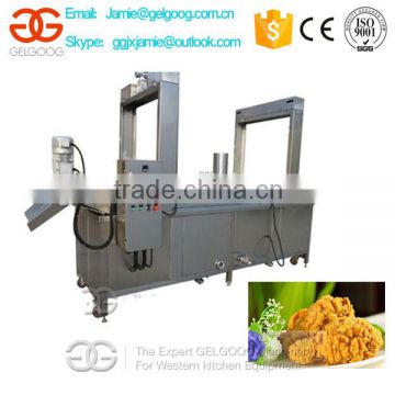 6m Continuous Belt Used Chicken Fry Machine