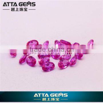 Synthetic Pink Sapphire Created Loose Gemstones for Jewerly Set photo-3