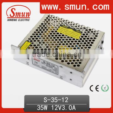 35W 12V 3A Single Output Switch Mode Power Supply S-35-12