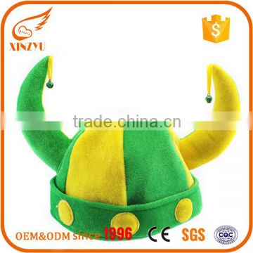 Lastest halloween carnival green foam one year baby party snake hats