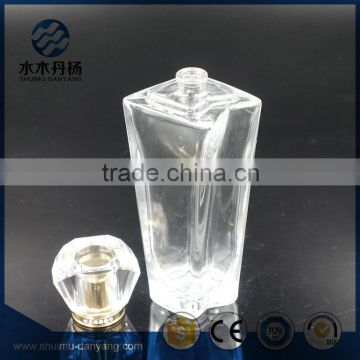 Luxury 100ml empty glass perfume bottle fro sale