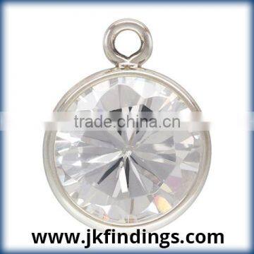 6.0mm Bezel Drop AAA CZ AT