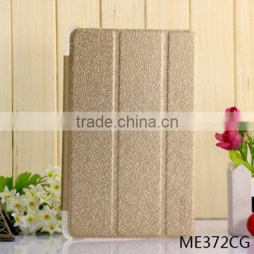 Silk tablet leather fashion cover for Asus ME372CG