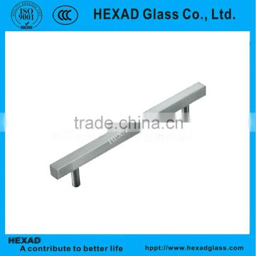 Hexad Glass Door Handle for Bathroom Usage