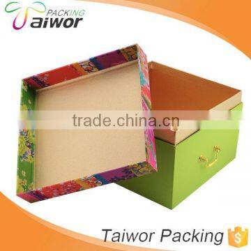 Hot sale new design paper hotel gift box with high quality and competitive price