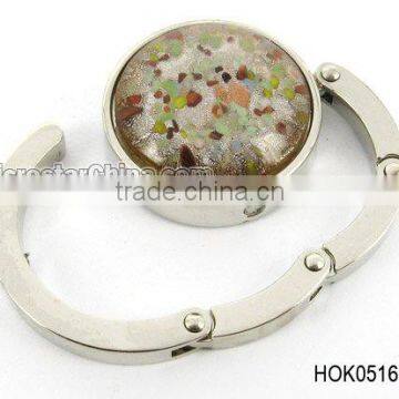 lampwork glass bag hanger
