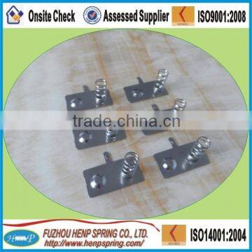 quality stainless steel battery spring compression contacts