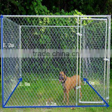 High quality chain link dog kennel fence panel , dog cage , chain link fence