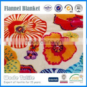 Hot sale 100% polyester wholesaler fleece Kids blanket/alpaca blanket