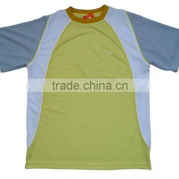 Soccer jersey with soft finish